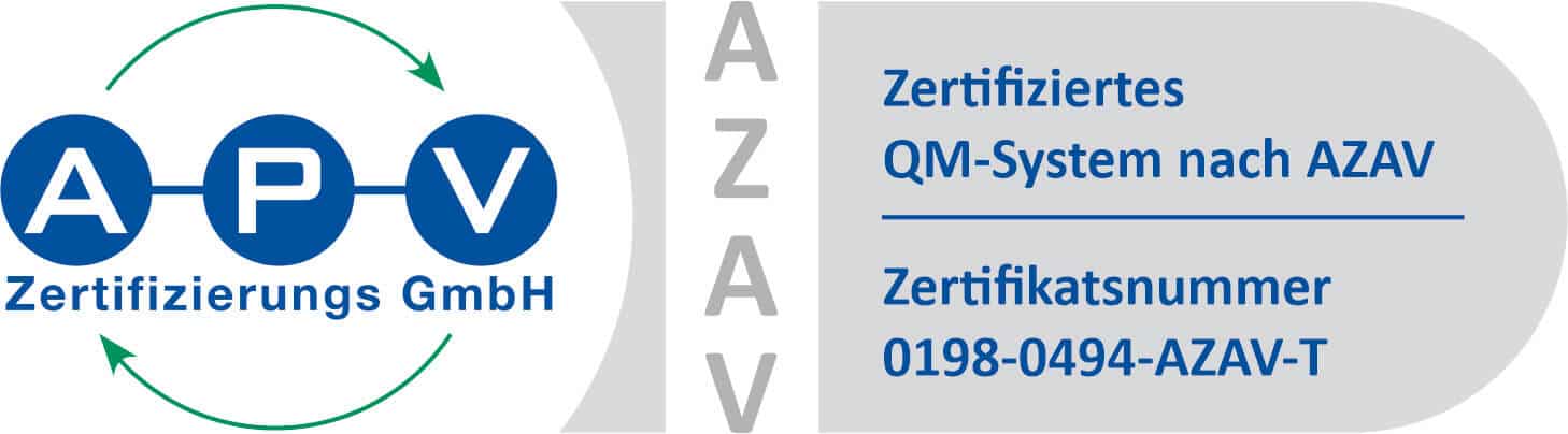 APV-Zertifikat-Logo Online IT Career School